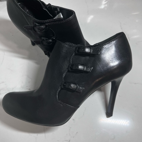 Cole Haan Maria Sharapova black buckle booties - Picture 9 of 12